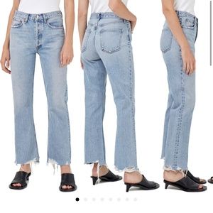 Agolde Relaxed Boot Mid Rise Color Curio